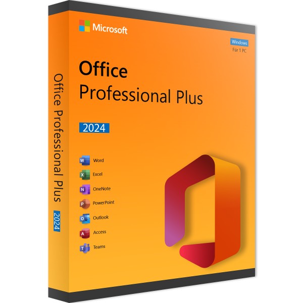 Microsoft Office 2024 Professional Plus | für Windows - Volumenlizenz